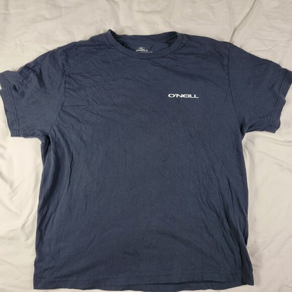 ONeill Mens XL Black Standard Fit Surf Graphic T Shirt Summer Casual Short Sleev - Picture 2 of 10